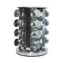 Porta Condimentos com Base Giratória Inox 12 Frascos
