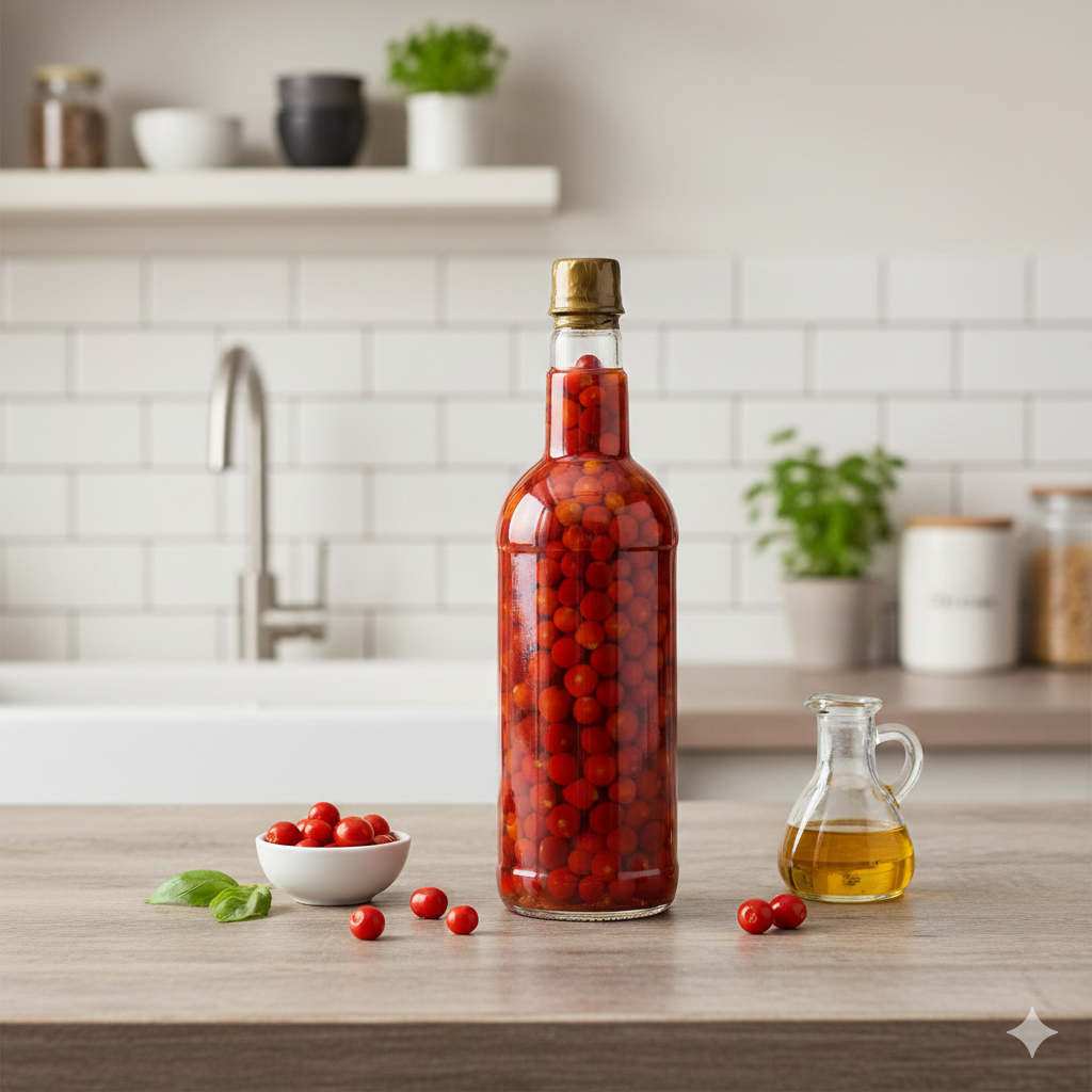 Pimenta Biquinho - Pote 1 Litro