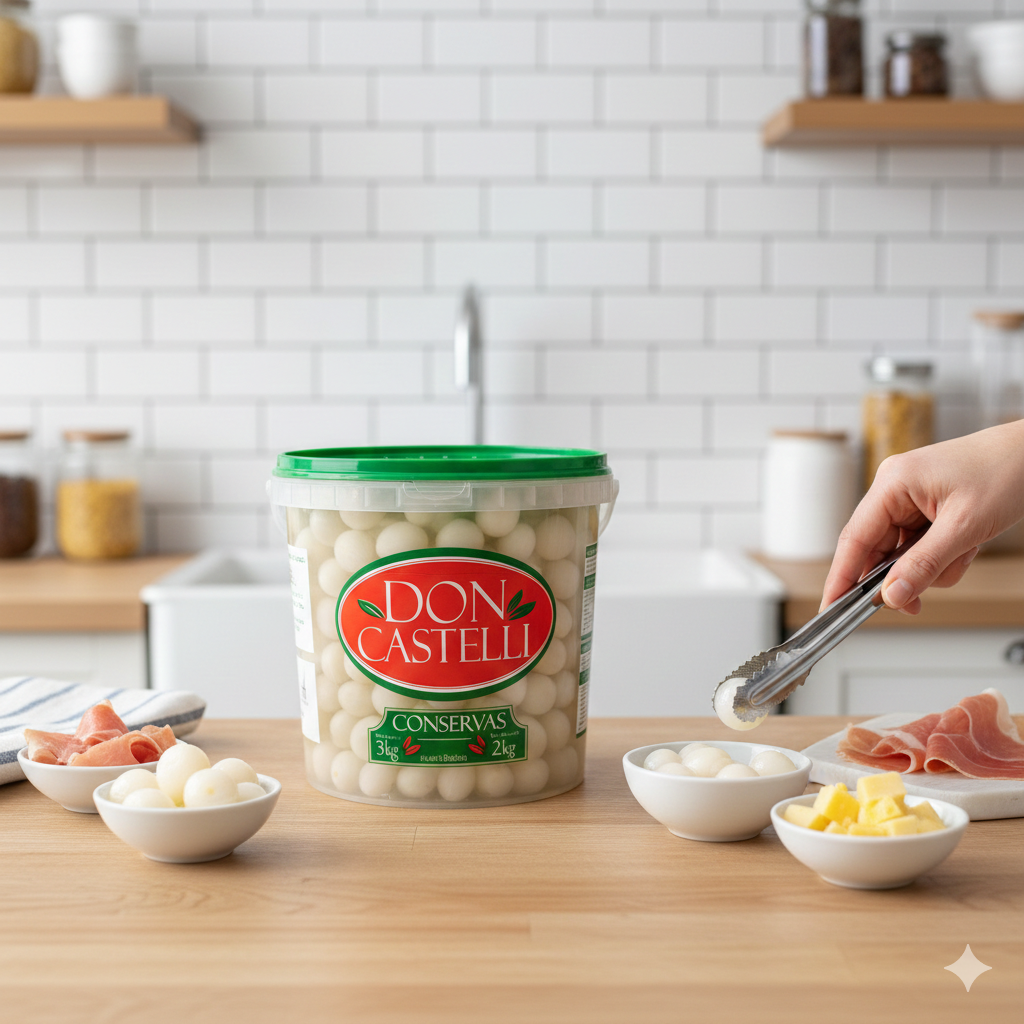 Mini Cebolinha Don Castelli - Balde 2kg