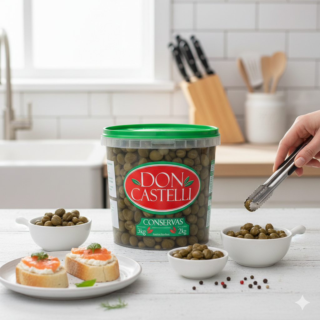 Alcaparra Don Castelli - Balde 2kg