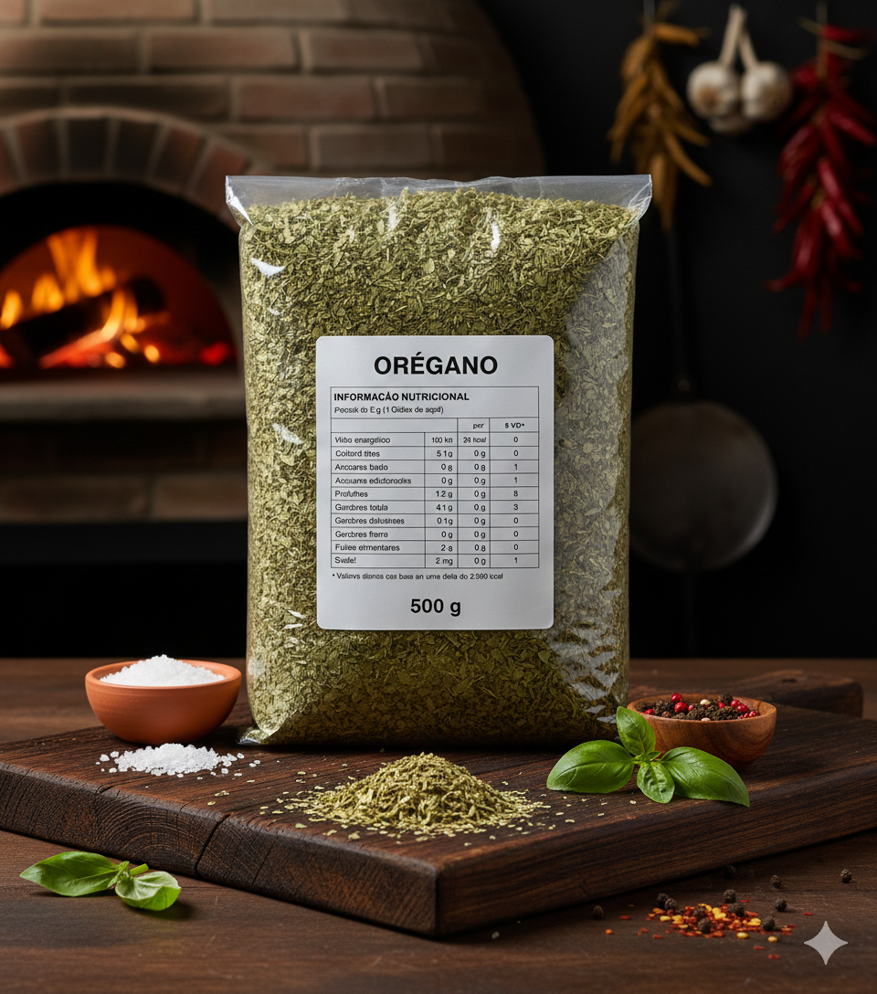 Oregano Pacote Selecionado 500g