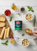 Palmito Em Lata Don Castelli Banda 500g - Fatiado na Vertical