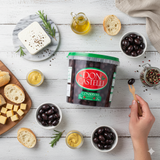 Azeitona Preta Com Caroço Don Castelli - Balde 2kg