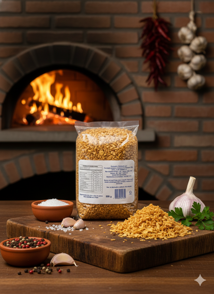 Alho Frito Pacote Selecionado - 1,02 kilos