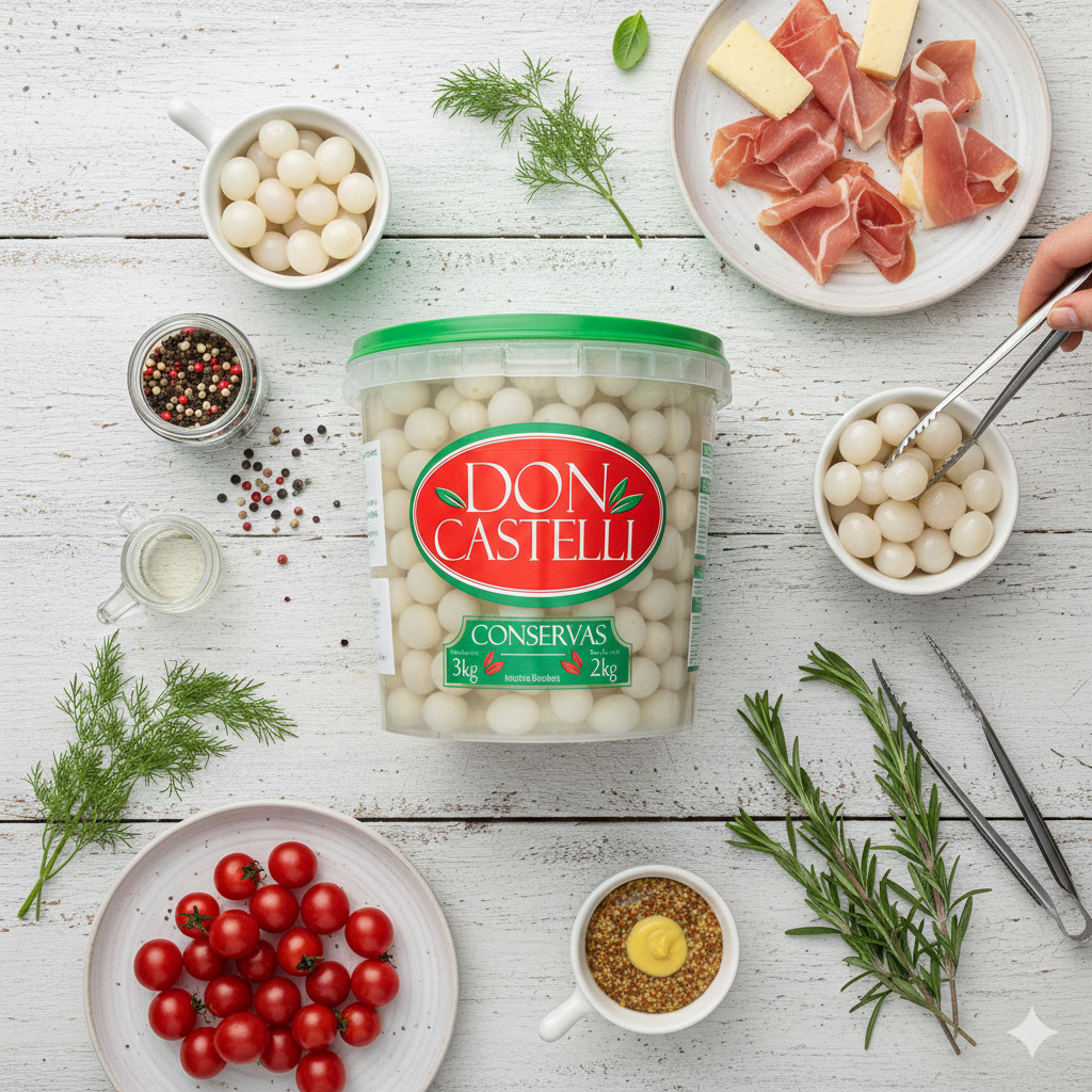 Mini Cebolinha Don Castelli - Balde 2kg