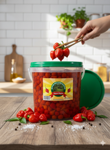 Pimenta Biquinho em Conserva - Balde 2 Kilos