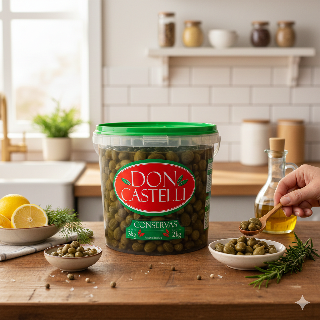 Alcaparra Don Castelli - Balde 2kg