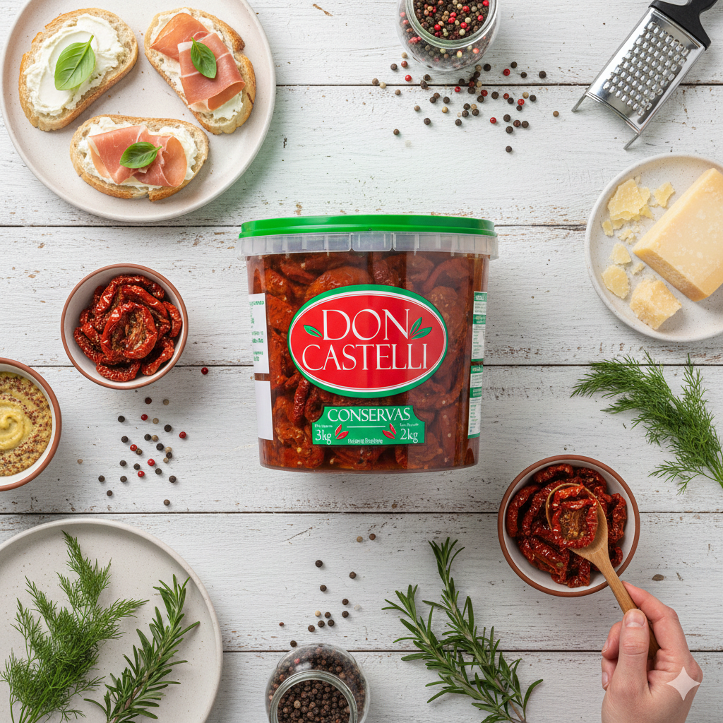 Tomate Seco Don Castelli - Balde 2kg