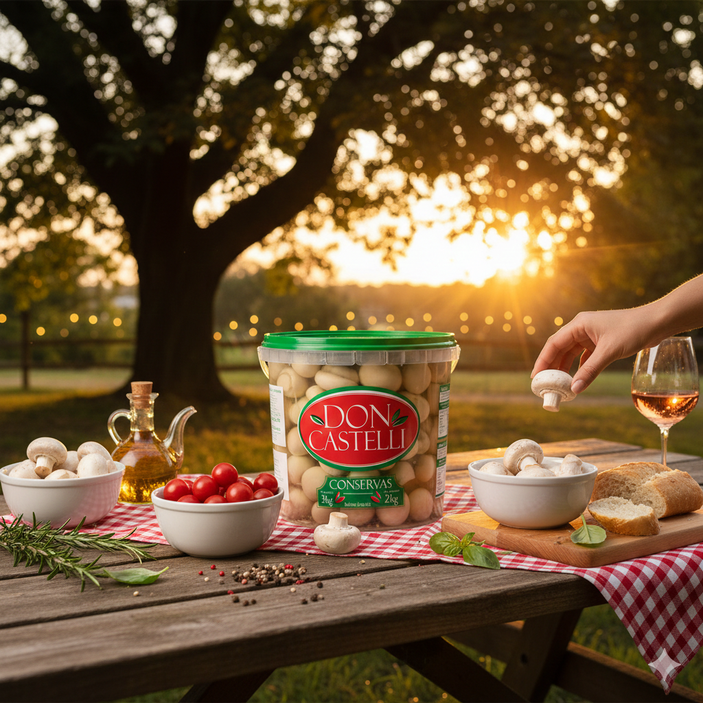 Cogumelo Inteiro Don Castelli - Balde 2kg