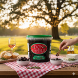 Azeitona Preta Sem Caroço Don Castelli - Balde 2kg