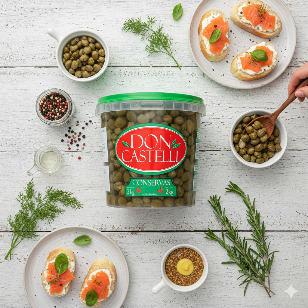 Alcaparra Don Castelli - Balde 2kg