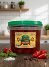 Pimenta Biquinho (Maria Bonita) em Conserva - Balde 2 Kilos