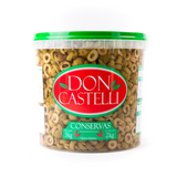 Azeitona Verde Fatiada Don Castelli - Balde 2kg