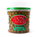 Azeitona Verde Recheada Don Castelli - Balde 2kg