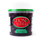 Azeitona Preta Graúda Azapa Don Castelli - Balde 2kg